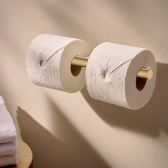 Držák toaletního papíru Hansgrohe AddStoris S kartáčovaný bronz 41768140