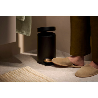 Odpadkový koš volně stojící Hansgrohe AddStoris 3 l kartáčovaný bronz mat 41775140