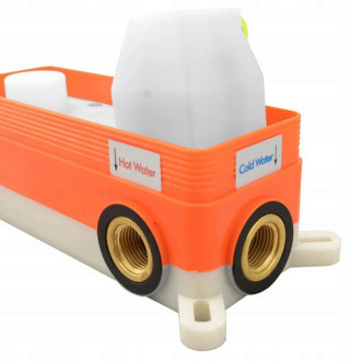 Podomítková sprchová sada Copper + BOX