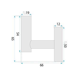 Koupelnový věšák 6606 Modern Copper