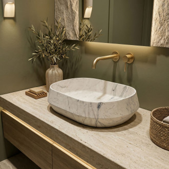Umyvadlo na desku Zoe Marlo