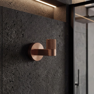 Koupelnový háček 39104 ORI Brush Copper