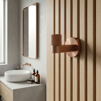 Koupelnový háček 39104 ORI Brush Copper