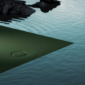 AQUAROCK kompozytowy brodzik prysznicowy antypoślizgowy, 90 x 160 cm, olive mat