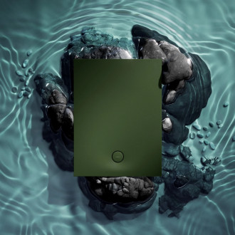 AQUAROCK kompozytowy brodzik prysznicowy antypoślizgowy, 90 x 160 cm, olive mat