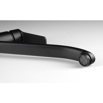 SINTRA stojánková dřezová baterie, černá mat