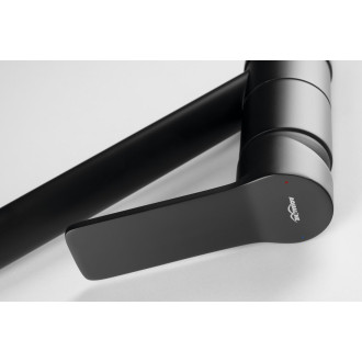 SINTRA stojánková dřezová baterie, černá mat