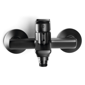 SINTRA nástěnná vanová baterie, černá mat
