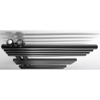 NYMPHA otopné těleso 500x800mm, černá mat