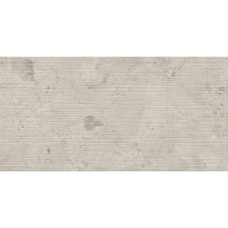 Dlažba Geotiles Stratos mud dekor 60x120 cm mat STRATBR612MUDD