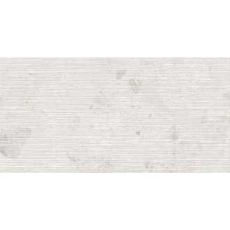 Dlažba Geotiles Stratos white dekor 60x120 cm mat STRATBR612WHD