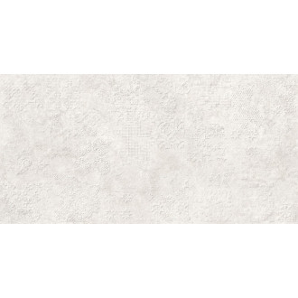 Dlažba Geotiles Stratos white dekor 60x120 cm mat STRATCR612WHD