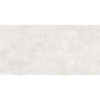 Dlažba Geotiles Stratos white dekor 60x120 cm mat STRATCR612WHD