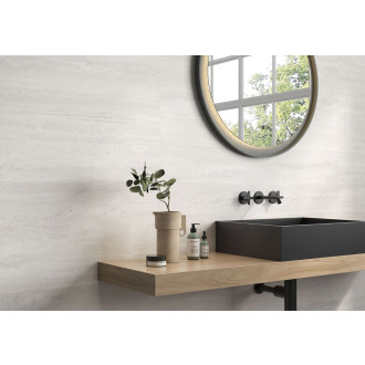 Dlažba Geotiles Stratos white 60x120 cm mat STRATVE612WH