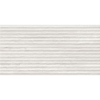 Dlažba Geotiles Stratos white dekor 60x120 cm mat STRATVE612WHD