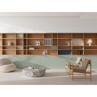 Obklad Peronda Docs green Valley 9,5x39,5 cm mat DOCSVAGR