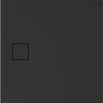 Cersanit Tako Slim set B459 vanička černá M 90x90x4 S932-166