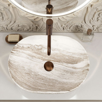 Umyvadlo na desku Oktawia Saturn