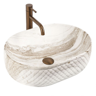 Umyvadlo na desku Oktawia Saturn