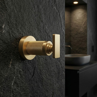 Koupelnový háček 81304 Rivo Brush Gold