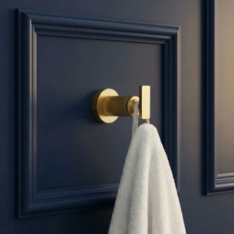 Koupelnový háček 81304 Rivo Brush Gold