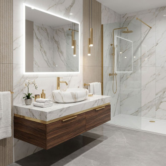 Rea Umyvadlo na desku Linda Lava Matt REA-U8568