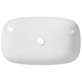 MATTEO keramické umyvadlo na desku 65x40cm, bílá
