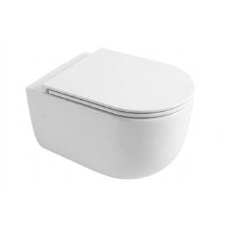 WC s prkénkem softclose závěsné SAT Ergo zadní odpad SATPSWC