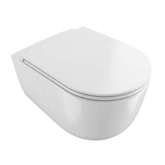 WC s prkénkem softclose závěsné SAT Ergo zadní odpad SATPSWC