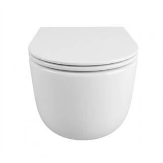 WC s prkénkem softclose závěsné SAT Ergo zadní odpad SATPSWC