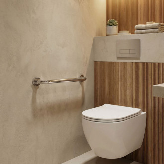 Rovné koupelnové madlo Chrome 40cm