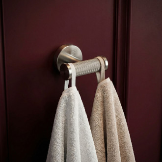 Dvojitý věšák 6612 Modern Brush Nickel