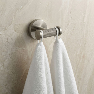 Dvojitý věšák 6612 Modern Brush Nickel