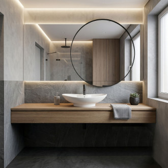 REA Umyvadlo na desku Rosa REA-00692