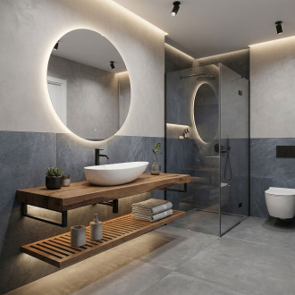 REA Umyvadlo na desku Greta 75 REA-U1500