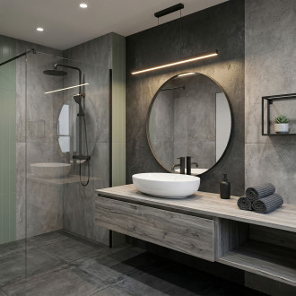 REA Umyvadlo na desku Carola Slim REA-U8198