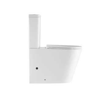 WC kombi, vyvýšené, vario odpad, Smart Flush RIMLESS, keramické vč.nádržky+sedátka VSD92T1