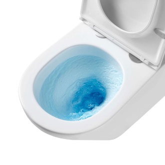 WC kombi, vyvýšené, vario odpad, Smart Flush RIMLESS, keramické vč.nádržky+sedátka VSD92T1