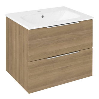CIRASA umyvadlová skříňka 59,2x52x46cm, dub cuneo CR611-2525