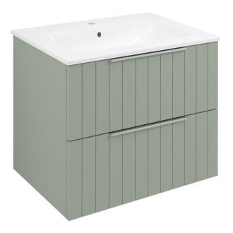 CIRASA STRIP umyvadlová skříňka 59,2x52x46cm, verde CR611-4444S