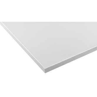 Deska DTDL 119,6x1,8x46,5cm, bílá lesk