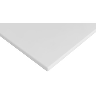 CIRASA deska Rockstone 119,6x1,2x47cm, bílá mat