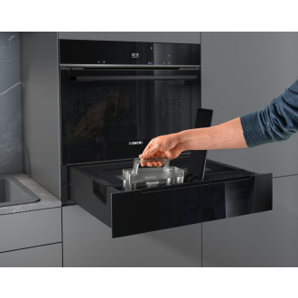 Siemens iQ700 parní zásuvka 59 x 14 cm černá, BD711C1B0