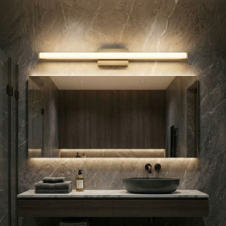 Nástěnné svítidlo LED 80CM APP1853-1W BRUSH GOLD