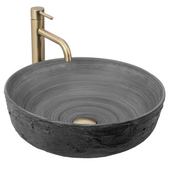 REA Umyvadlo na desku REA Babilon Silver REA-U5417