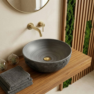 Umyvadlo na desku REA Babilon Silver