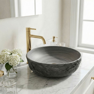 Umyvadlo na desku REA Babilon Silver