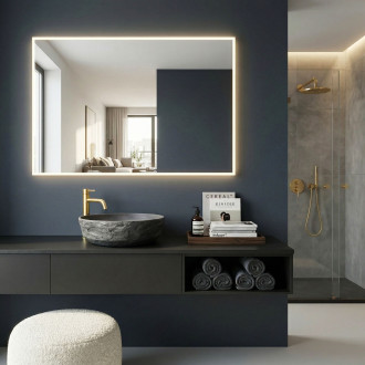 Umyvadlo na desku REA Babilon Silver