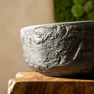 Umyvadlo na desku REA Babilon Silver