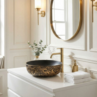 Umyvadlo na desku REA Babilon Gold